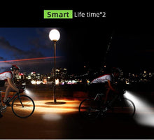 Load image into Gallery viewer, 4000mAh Bicycle Front Light Set USB Rechargeable Smart Headlight With Horn 800 Lumen LED Bicycle Light Set USB Rechargeable Super Bright  Bike Headlight
