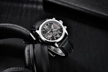 Load image into Gallery viewer, New Men Watch Top Sport Design Waterproof Men Quartz Military Wristwatch  Leather Strap Analog Men Watch
