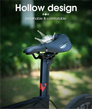 Load image into Gallery viewer, Ultra Light Comfortable Bicycle Saddle Mountain Road Bike Seat Soft Leather Hollow Breathable Cushion Seat Ergonomics Design Breathable Suspension Gel Bike Saddle Cushion For Mountain Bike Road Bike
