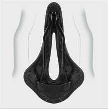 Load image into Gallery viewer, Ultra Light Comfortable Bicycle Saddle Mountain Road Bike Seat Soft Leather Hollow Breathable Cushion Seat Ergonomics Design Breathable Suspension Gel Bike Saddle Cushion For Mountain Bike Road Bike
