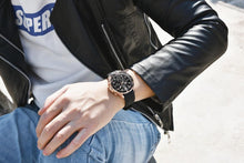 Load image into Gallery viewer, Black Multifunctional Sport Men Watches Luxury Quartz Watches Fashion Chronograph Stylish Elegant Comfortable Watch For Men
