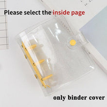 Load image into Gallery viewer, Jelly Color Photo Album for Mini Card Photo Sticker Album Mini Photo Album Transparent Glitter Card Holder Gifts For Valentine Gifts for Friends
