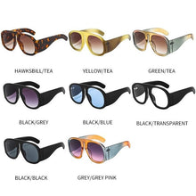 Load image into Gallery viewer, Fashionable &amp; Luxury Round Shape Sunglasses For Men &amp; Women &amp; Designer Oversized &amp; Attractive Personality Colorful Frames Unique Glasses In Retro Style Sunglasses
