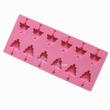 Load image into Gallery viewer, Silicone Lollipop Molds Chocolate And Candy Molds Cake Mold Variety Shapes Cake Pastry Decorating Form Silicone Bakeware Silicone Lollipop Mold Shape Of Swirl Heart Bunny Star Butterfly Little Bear Flower Sucker Molds Chocolate Hard Candy Molds
