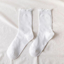 Load image into Gallery viewer, Fashion Lace Ruffled Soft Cotton Female Sock Spring And Summer Cute Socks Sweet Princess Girls Comfortable Breathable Cute Socks For Women
