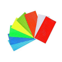 Load image into Gallery viewer, 8PCS Bicycle Bike Wheel Lights Bike Fluorescent Reflective Stickers Bike Light Spoke Wheel Tape Bicycle Accessories Bike Reflective Tape Night Safety Stickers For Bicycle Motorbike
