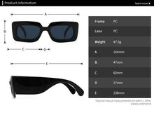 Load image into Gallery viewer, Oversized Square Sunglasses Classic Square Sunglasses For Men &amp; Women Sun Glasses In Snake Pattern For Traveling Shades Female
