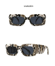 Load image into Gallery viewer, Oversized Square Sunglasses Classic Square Sunglasses For Men &amp; Women Sun Glasses In Snake Pattern For Traveling Shades Female
