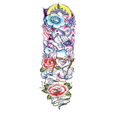 Load image into Gallery viewer, Large Colorful Tattoos For Men Waterproof Dragon Sticker Temporary Luxury Big 3D Tattoo Modern Design
