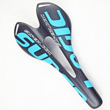 Load image into Gallery viewer, Full Carbon Fiber Bicycle Saddle Road Bike Carbon Saddle Seat Matt Bike Cushion Carbon Fiber Road Bike Saddle Cushion Lightweight Comfortable Bicycle Seat With PU Leather Cover For Road Bike And Mountain Bike
