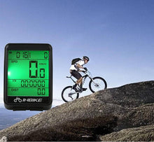 Load image into Gallery viewer, Lightweight Rainproof Bike Computer Bicycle Wireless Speedometer Odometer Cycling Watch LED Screen Measurable Backlight For Visibility At Night Auto On/Off Portable Multi-Function Design
