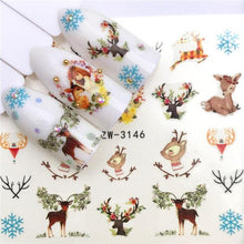 Load image into Gallery viewer, Nail Art Water Transfer Stickers Anime Mouse Animal Kid slider adhesive Watermark Decals Women Beauty Wedding Nails  Decal Self-Adhesive 3D Wave Design Decoration for Women Girls Art Stickers Decal Decoration Metallic Curve Strip Line Nail
