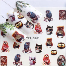Load image into Gallery viewer, Nail Art Water Transfer Stickers Anime Mouse Animal Kid slider adhesive Watermark Decals Women Beauty Wedding Nails  Decal Self-Adhesive 3D Wave Design Decoration for Women Girls Art Stickers Decal Decoration Metallic Curve Strip Line Nail
