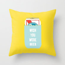 Load image into Gallery viewer, Summer Fashion Fresh Yellow Cute Pillows Case Geometry Yellow Pillow Case Cushion Cover Polyester Pillowcase Floral Cushion Case Modern Decorative Pillows For Bed Sofa Couch 45x45CM
