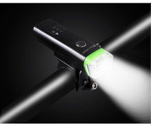 Load image into Gallery viewer, Front Bicycle Light USB Rechargeable LED Bike Light Waterproof Cycling Headlight Climbing Safety Flashlight Lamps Bike Light Super Bright Bicycle Light Easy To Install Fits All Bikes Headlights With Modes
