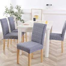 Load image into Gallery viewer, New Chair Covers Spandex Stretch Chair Covers Dining Slipcover Decorative Chair Cover floral For Kitchen Wedding Banquet Hotel Stretch Armless Chair Slipcover for Dining Room Seat Cushion, Spandex Kitchen Parson Chair Protector Cover, Removable &amp; Washable
