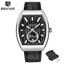 Load image into Gallery viewer, New Quartz Business Mens Luxury Watch Classic Retro Rectangle Analog Waterproof Fashion Leather Strap Wrist Watch
