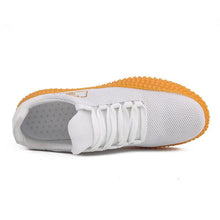 Load image into Gallery viewer, Men's Black Sneakers Mesh Breathable Shoes Male Fashion Black Athletic Footwear Flat Casual Walking Shoes Breathable Casual Shoes Couple Fashion Lace Up Mens Sneakers
