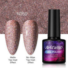 Load image into Gallery viewer, New Womens Fashion Gel Nail Polish UV LED Semi Permanent Matt Glossy Effect Luxury Manicure Design
