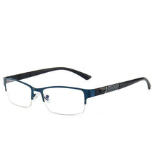 Load image into Gallery viewer, Lightweight Alloy Semi-Rimless Reading Glasses For  Men And Women With Quality Half Frame  Men Reading Glasses  For Men New Retro Eyewear
