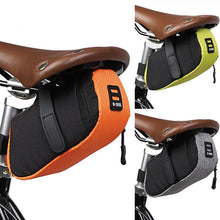 Load image into Gallery viewer, Road Bike Storage Bag Waterproof Bicycle Bags Pouch Cycling Bike Tail Rear Seat Bag  Bicycle Accessories Bike Storage Frame Bag Bicycle Front Tube Triangle Water Resistant Cycling Pack Strap On Pouch Bike Accessories Tool Accessible Storage Bag
