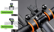 Load image into Gallery viewer, 4000mAh Bike LED Lights Bicycle Computer With Horn USB Rechargeable Flashlight Bike Speedometer Waterproof USB Rechargeable Bicycle Computer With Loud Bike Bell Waterproof Bike Odometer
