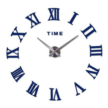 Load image into Gallery viewer, Wall Clock Promotion New Home Decor Large Roman Mirror 3D Wall Clock Mirror Surface Decorative Clock Large Wall Sticker Clock for Living Room Bedroom Office Home Decorations Fashion  Modern Quartz Clocks Living Room  Sticker Watch
