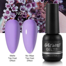 Load image into Gallery viewer, NEW TREND Modern fashion Red Gel Nail Polish For Nails  Permanent UV LED 8ml Matte Glossy High Quality Fashion Design For Women and Ladies
