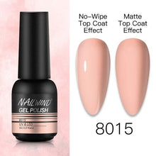 Load image into Gallery viewer, NEW TREND Modern fashion Red Gel Nail Polish For Nails  Permanent UV LED 8ml Matte Glossy High Quality Fashion Design For Women and Ladies
