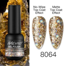 Load image into Gallery viewer, NEW TREND Modern fashion Red Gel Nail Polish For Nails  Permanent UV LED 8ml Matte Glossy High Quality Fashion Design For Women and Ladies
