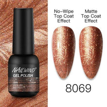Load image into Gallery viewer, NEW TREND Modern fashion Red Gel Nail Polish For Nails  Permanent UV LED 8ml Matte Glossy High Quality Fashion Design For Women and Ladies
