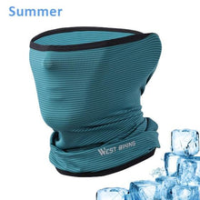 Load image into Gallery viewer, Cycling Headwear Winter Men Anti-sweat Breathable Cycling Face Cover Running Bicycle Bandana Sports Scarf Headband Neck Gaiter Face Mask Scarf Dust Sun Protection Cool Lightweight Windproof Breathable Fishing Hiking Running Cycling
