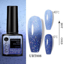 Load image into Gallery viewer, New 2022 Pink Blue Gel Nail Polish UV Color Changing Elegant Luxury Glossy Nail Design For Womens
