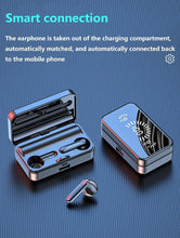 Load image into Gallery viewer, Bluetooth 5.1 Wireless Headphones  Waterproof Sports Workout Earphones With Microphone Bluetooth In Ear Headphones Wireless Headset Quality Deep Bass Soft Earmuffs  Light Weight Built-in Microphone Charging Box 3500mAh
