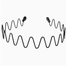 Load image into Gallery viewer, 1 pc Fashion Wave Men&#39;s Women Unisex Black Wavy Hair Head Hoop Band Sport Headband Hairband Gorgeous Hair Accessories For Men And Women
