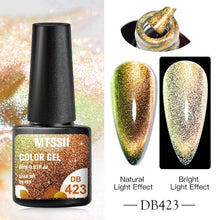 Load image into Gallery viewer, Popular Cat Eye Gel Nail Polish Magnetic Colorful UV Rainbow Gel Fashion Charming Effect Modern Design
