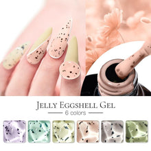 Load image into Gallery viewer, TREND Popular Luxury Interesting Nail Gel Nail Polish Permanent Jelly Eggshell Gel Polish Luxury Eggshell Design For Womens and Girls
