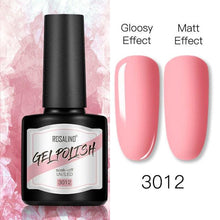 Load image into Gallery viewer, Shiny Womens Gel Nail Polish Permanent Painting Glossy Matte Effect For Manicure Nail Art Design For Womens and Girls
