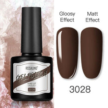 Load image into Gallery viewer, Shiny Womens Gel Nail Polish Permanent Painting Glossy Matte Effect For Manicure Nail Art Design For Womens and Girls

