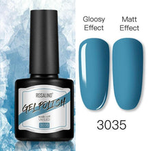 Load image into Gallery viewer, Shiny Womens Gel Nail Polish Permanent Painting Glossy Matte Effect For Manicure Nail Art Design For Womens and Girls
