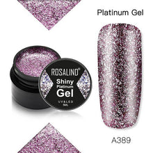 Load image into Gallery viewer, Luxury Modern Crystal Shiny Gel Nail Polish Painting Nails Art Design Diamond Manicure Gel Luxury Design For Women and Girls
