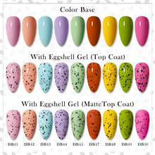 Load image into Gallery viewer, Luxury Gel Nail Polish Permanent Glossy Matte Egg Effect Elegant Stylish Eggshell Design For Women And Lady Nail Gel
