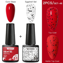 Load image into Gallery viewer, Luxury Gel Nail Polish Permanent Glossy Matte Egg Effect Elegant Stylish Eggshell Design For Women And Lady Nail Gel
