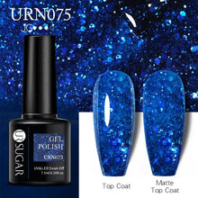 Load image into Gallery viewer, Matte Pink Blue Gel Nail Polish Semi Permanent LED Nail Art Design Elegant Warm Colors For Womens
