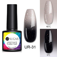 Load image into Gallery viewer, 2022 NEW Purple Gel Nail Polish UV Color Changing Gel Nail Polish Stylish Three Layer Effect For Womens
