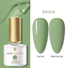 Load image into Gallery viewer, 2022 Elegant Pretty Womens Orange 6ml Gel Nail Polish Summer UV LED Stylish Glossy and Matte Professional Home Nail Design For Women
