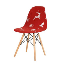 Load image into Gallery viewer, Avangarde Style  Printed Seat Cover For Shell Chair Armless Shell Chair Cover Banquet Home Slipcover Elastic Removable Stretch High Back For Sofa Armchairs

