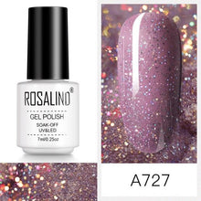 Load image into Gallery viewer, Luxury Womens Pink Shiny Nail Gel Polish Varnish Permanent UV Gel Popular High Quality Colorful Nail Polish
