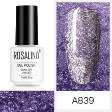 Load image into Gallery viewer, Luxury Womens Pink Shiny Nail Gel Polish Varnish Permanent UV Gel Popular High Quality Colorful Nail Polish

