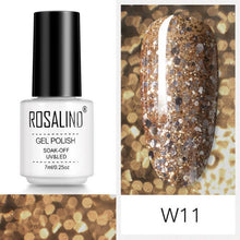 Load image into Gallery viewer, Luxury Womens Pink Shiny Nail Gel Polish Varnish Permanent UV Gel Popular High Quality Colorful Nail Polish
